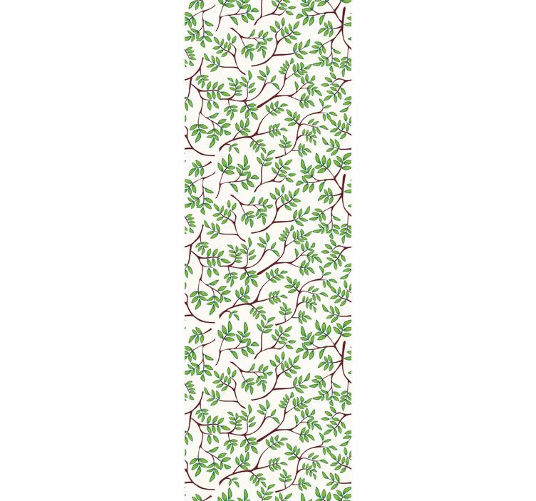 Carta da parati foglie rami botanici - TenStickers