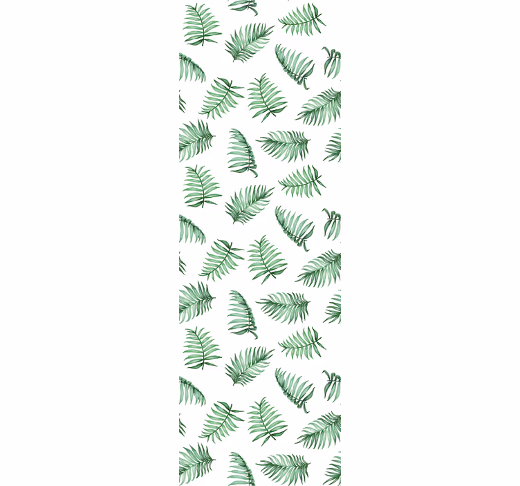 Carta da parati foglie felci tropicali - TenStickers