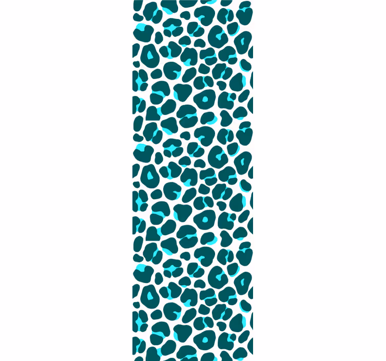 Carta da parati leopardata design ispirato agli animali - TenStickers