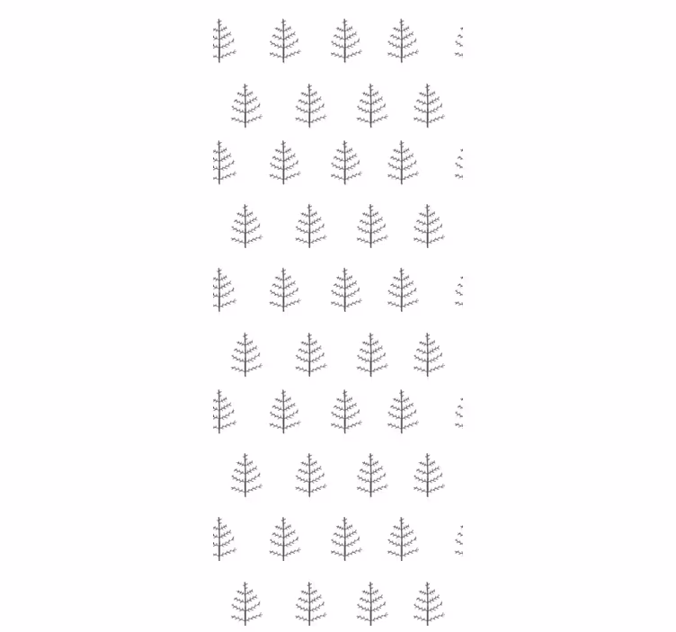 Carta da parati foglie botanico semplicistico - TenStickers