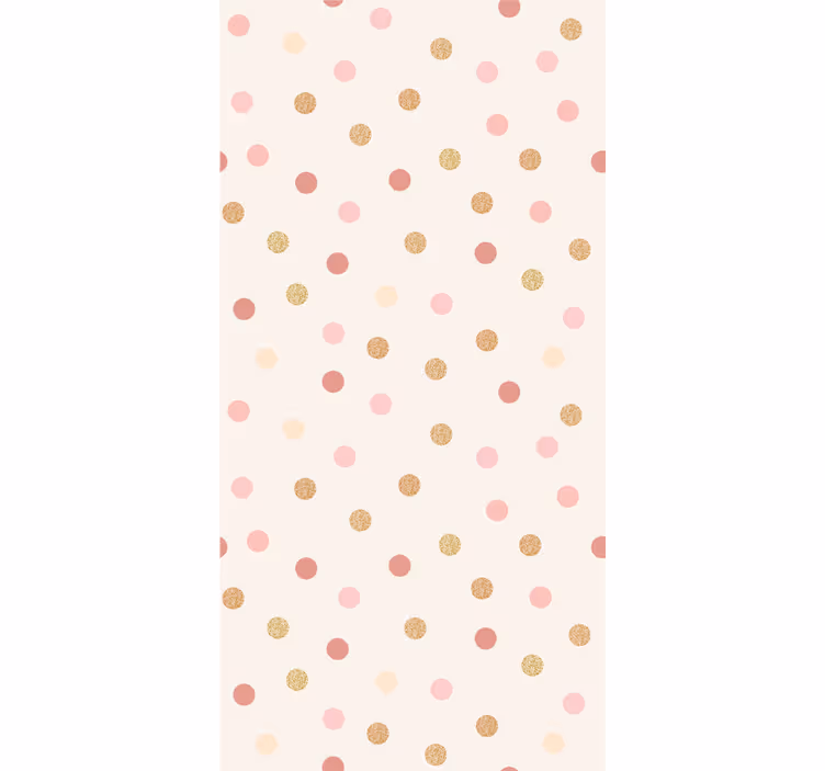 Carta da parati neonato motivo a macchie beige - TenStickers