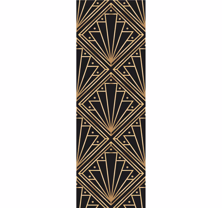 Carta da parati geometrica geometrie art deco - TenStickers