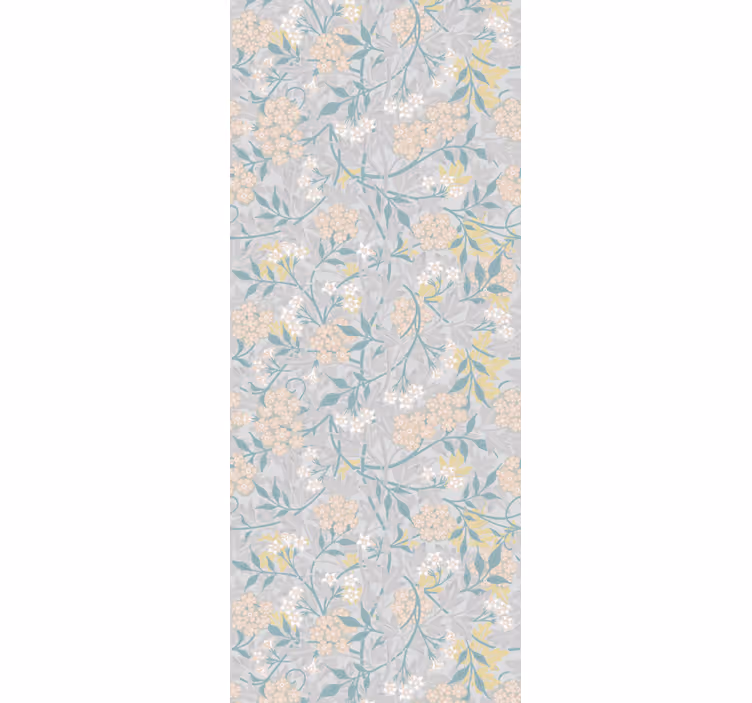 Carta da parati floreale eleganza floreale dell'ortensia - TenStickers