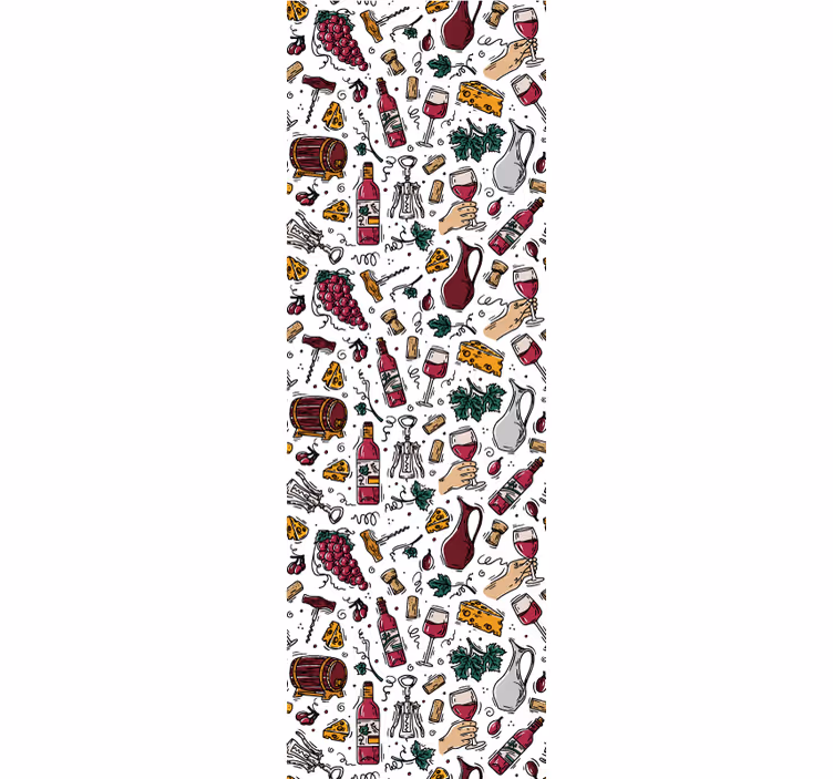 Carta da parati natura modello da parete gourmet - TenStickers