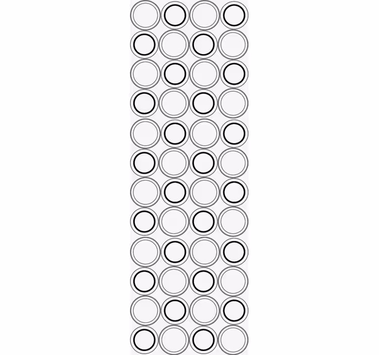 Carta da parati pois modello concatenato - TenStickers