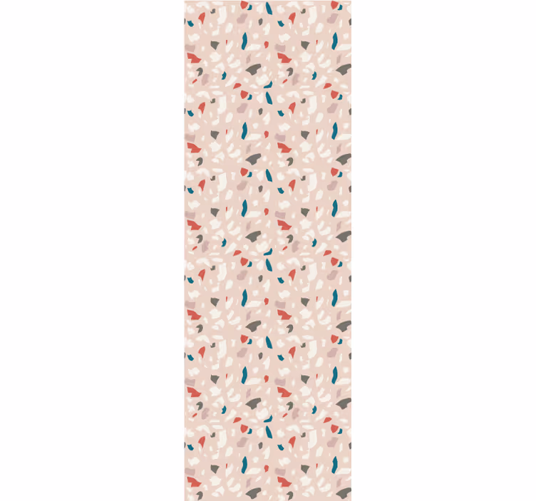 Carta da parati moderna texture terrazzo beige astratto - TenStickers
