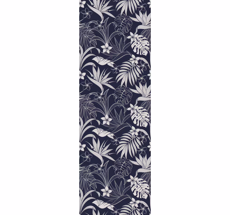 Carta da parati floreale risveglio tropicale - TenStickers