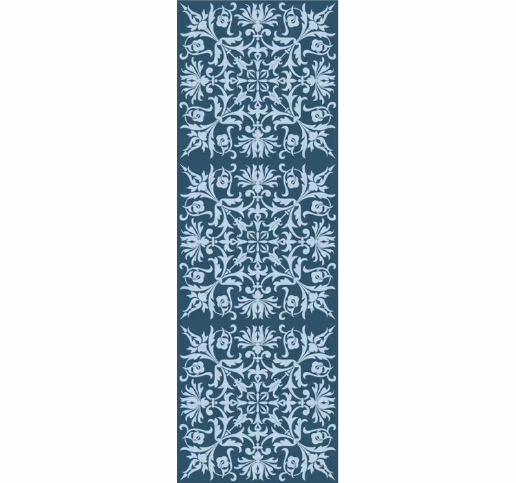 Carta da parati floreale motivo floreale ornamentale - TenStickers