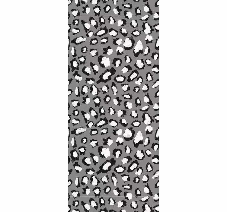 Carta da parati leopardata stampe animalier strutturate - TenStickers