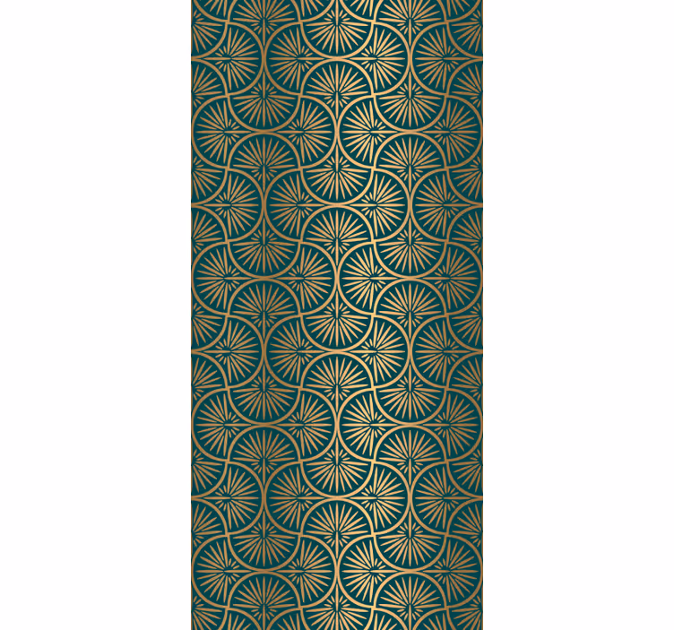 Carta da parati ornamentale eleganti motivi geometrici - TenStickers