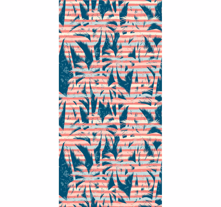 Carta da parati natura modelli di palme - TenStickers