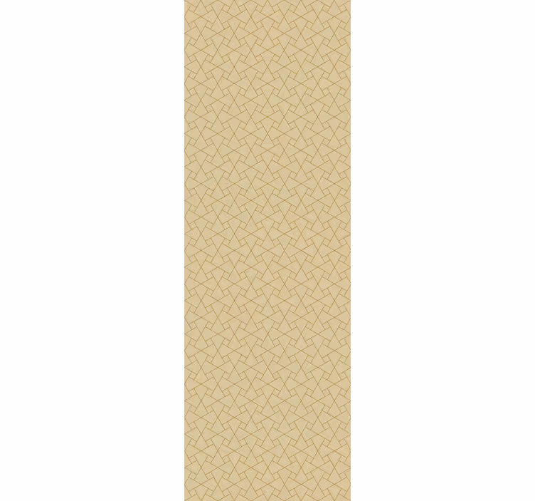 Carta da parati geometrica modello di linee intersecanti - TenStickers