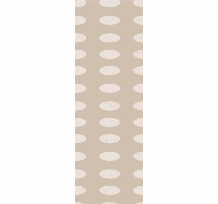 Carta da parati pois disegno del modello ovale - TenStickers