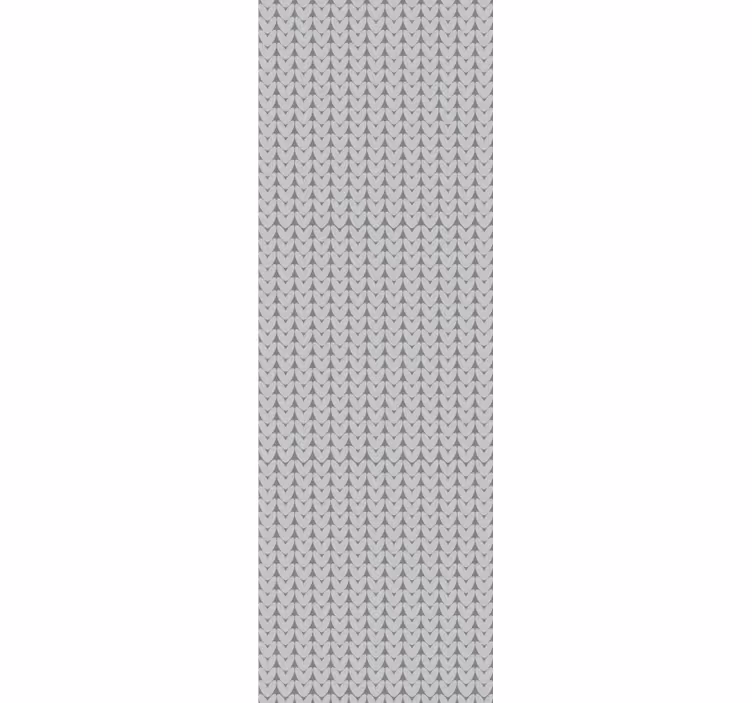 Carta da parati pois motivo grigio sottile - TenStickers