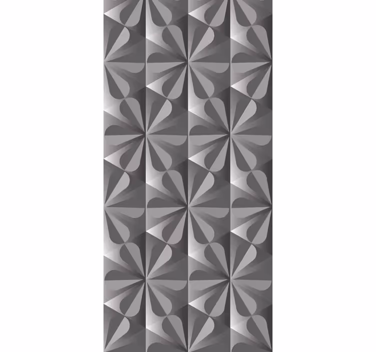 Carta da parati geometrica motivi a fantasia eleganti - TenStickers