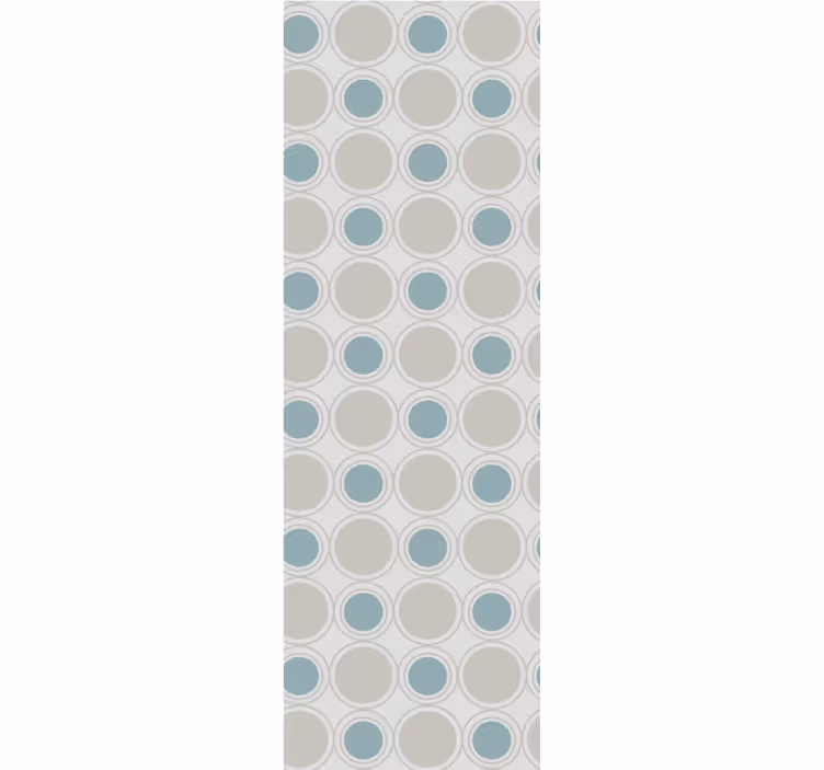 Carta da parati pois forme circolari morbide - TenStickers