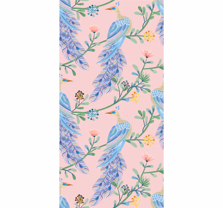 Carta da parati uccelli eleganti creature piumate - TenStickers