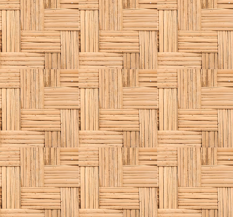 Carta da parati moderna texture motivo naturale intrecciato - TenStickers