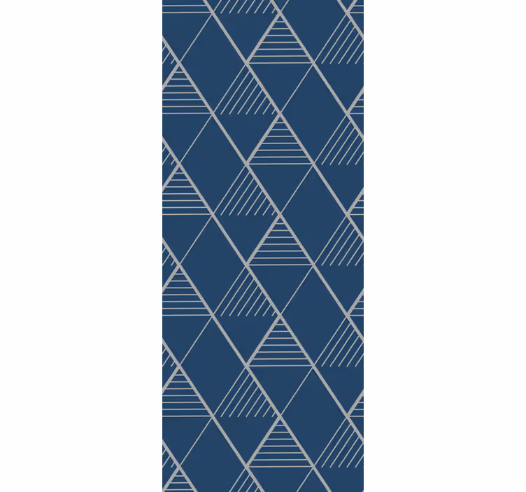 Carta da parati geometrica modelli di linee triangolari - TenStickers