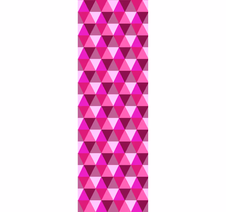 Carta da parati geometrica colore viola - TenStickers