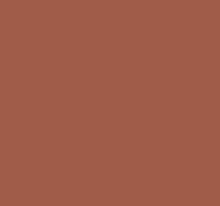 Carta da parati terracotta tinta unita - TenStickers