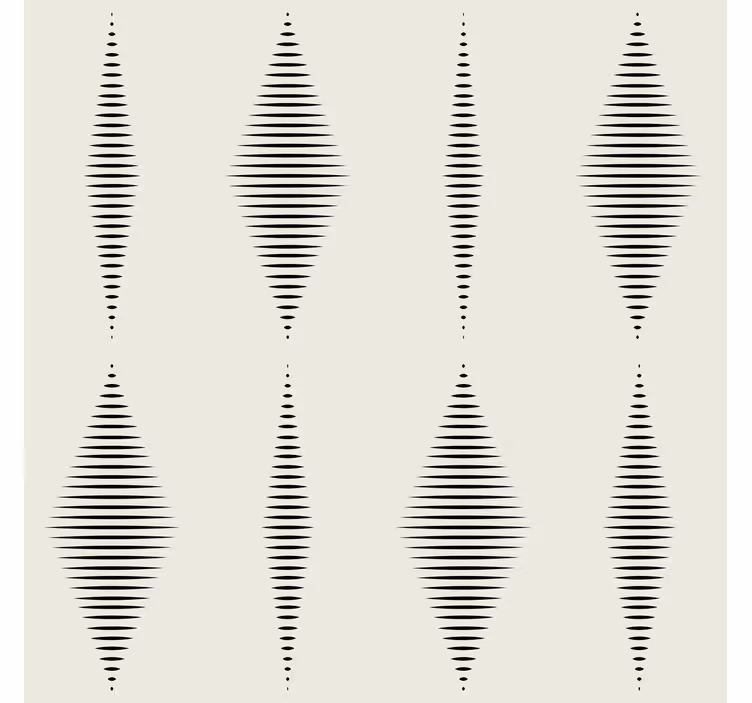 Carta da parati geometrica rabaul ikat - TenStickers