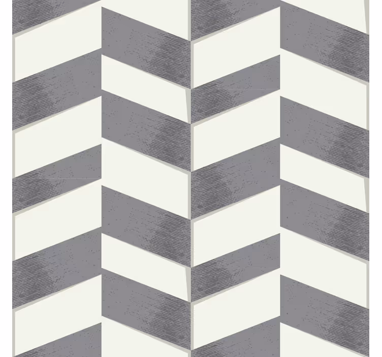 Carta da parati geometrica gallone grigio - TenStickers