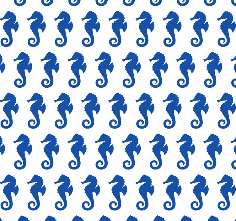 Carta da parati animali modello cavalluccio marino - TenStickers