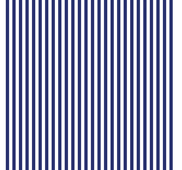 Carta da parati a righe verticali colore blu navy - TenStickers