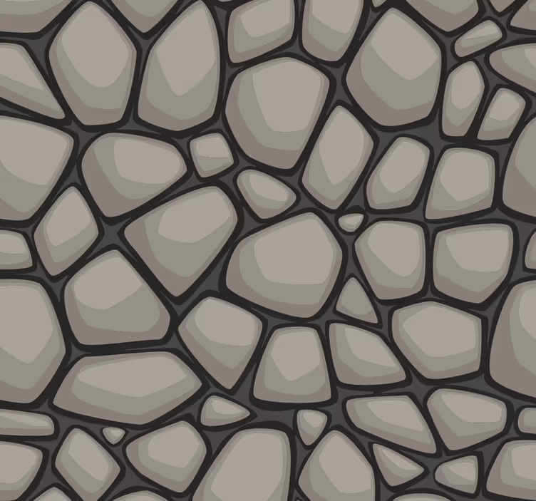 Carta da parati effetto pietra fondale geometrico - TenStickers