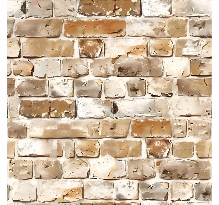 Carta da parati effetto pietra materiale usurato - TenStickers