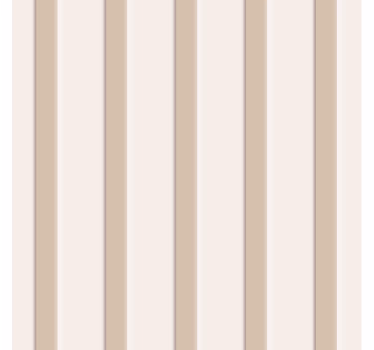 Carta da parati corridoio strisce beige - TenStickers