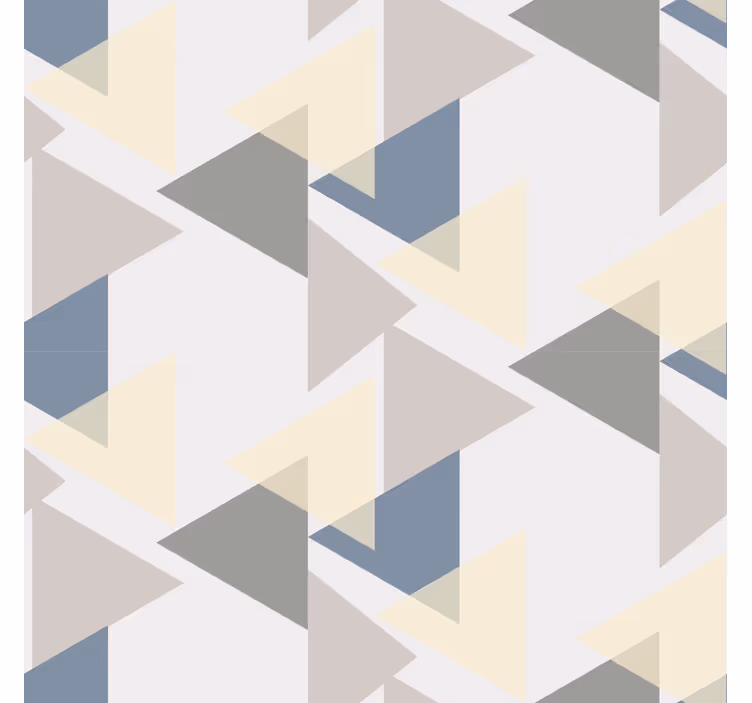 Carta da parati moderna triangoli verticali - TenStickers