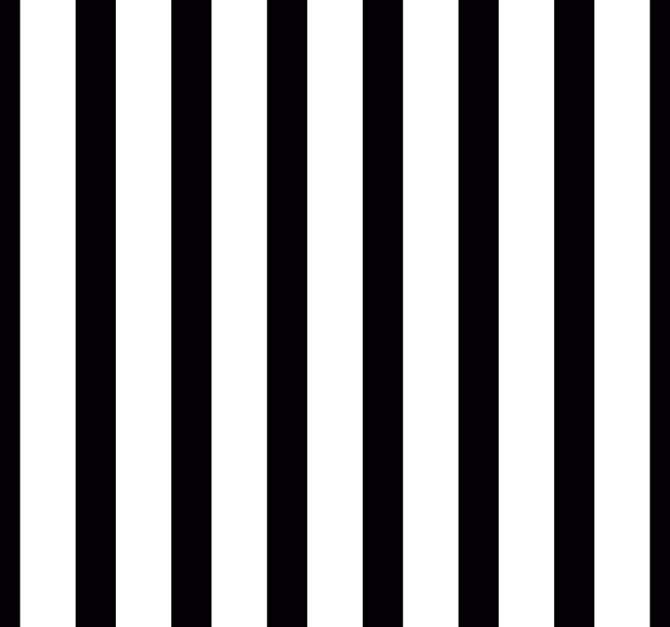 Carta da parati verticale classico bianco e nero - TenStickers