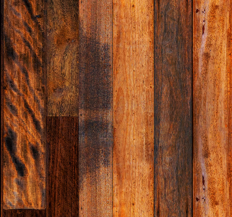 Carta da parati effetto legno carta da parati - calma naturale - TenStickers