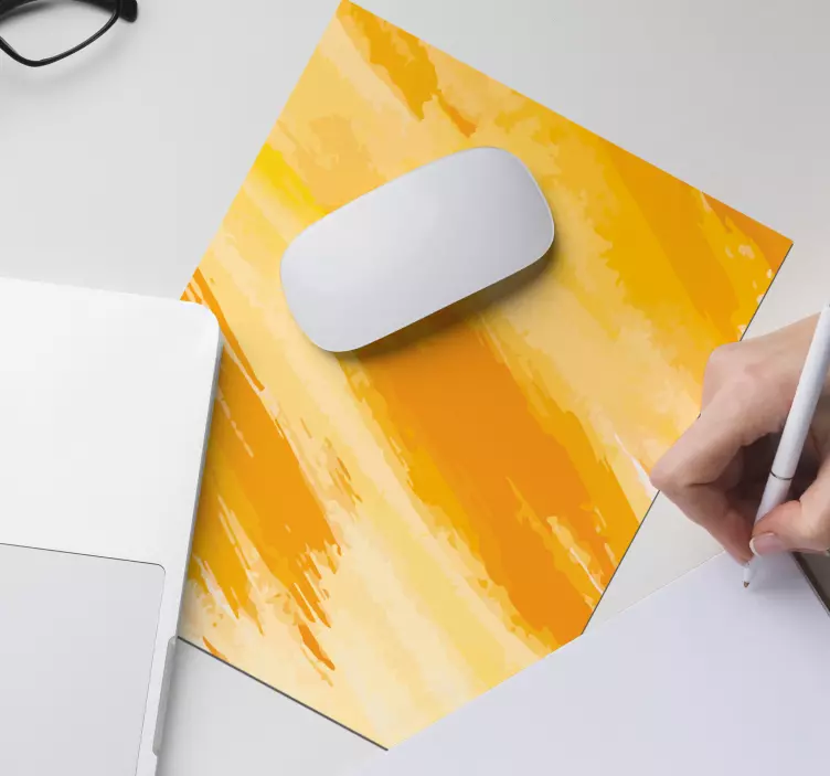 Tappetino mouse originale Giallo - TenStickers