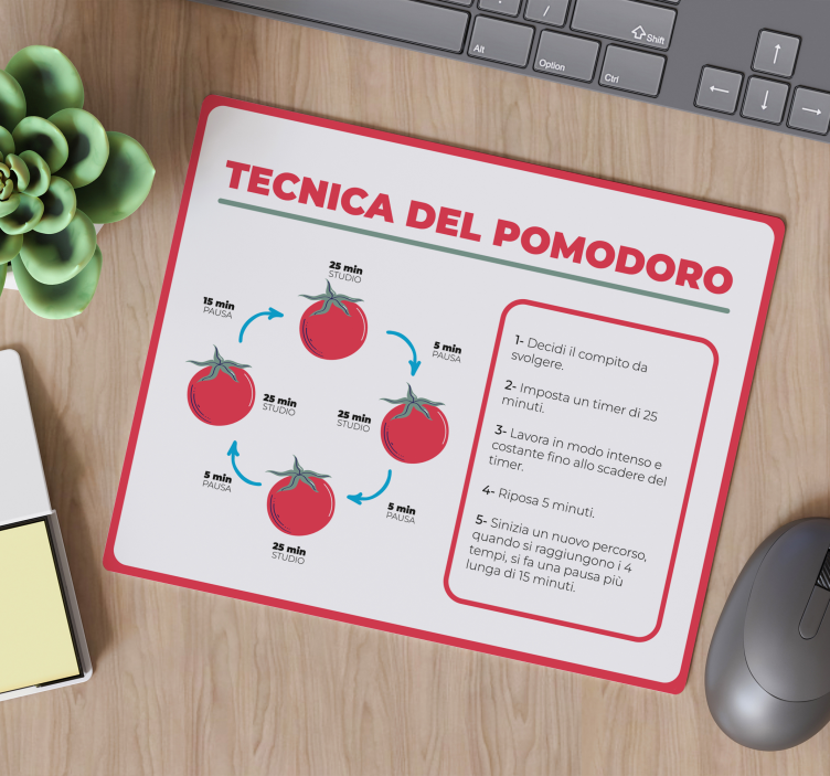 Mouse pad originale tecnica di studio - TenStickers