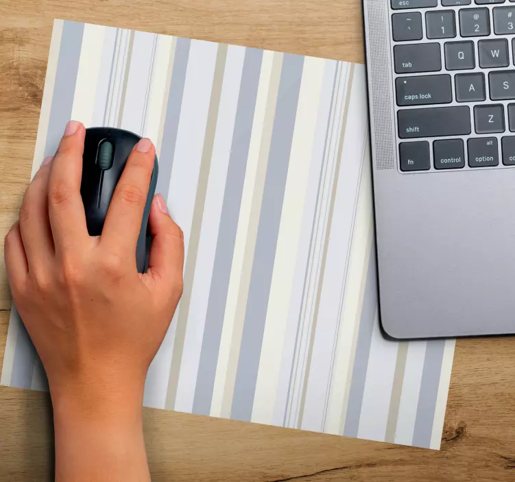 Tappetino mouse con motivi e texture a righe - TenStickers