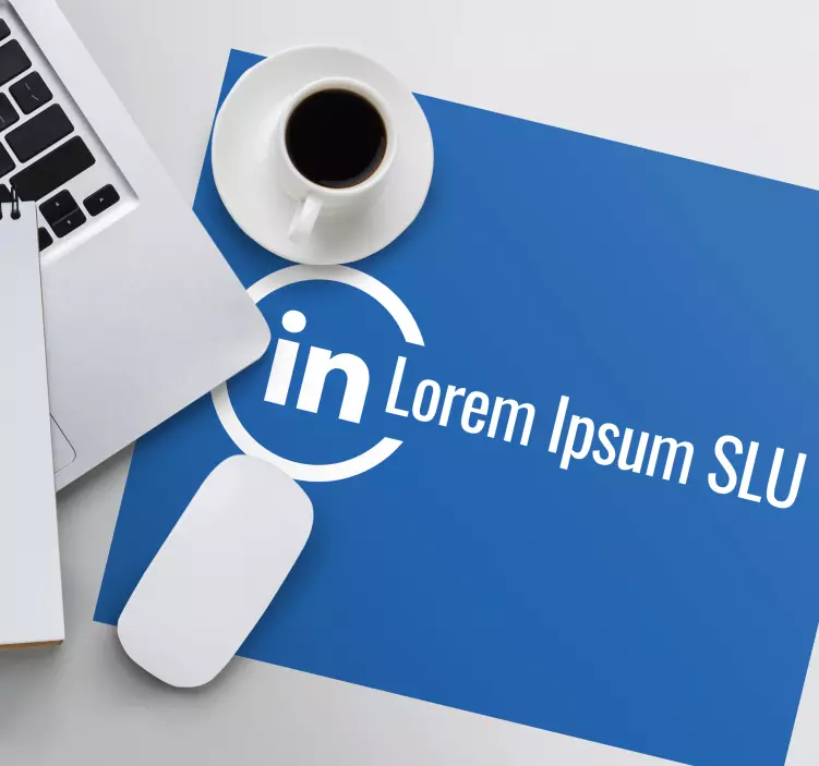 Tappetino mouse con nome e testo personalizzato - TenStickers