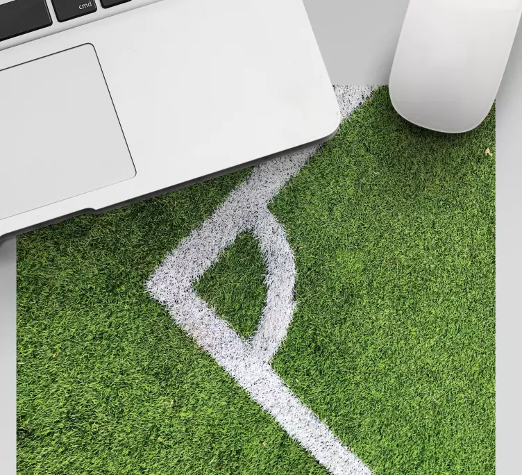 Tappetino mouse gaming grafica campo da calcio - TenStickers
