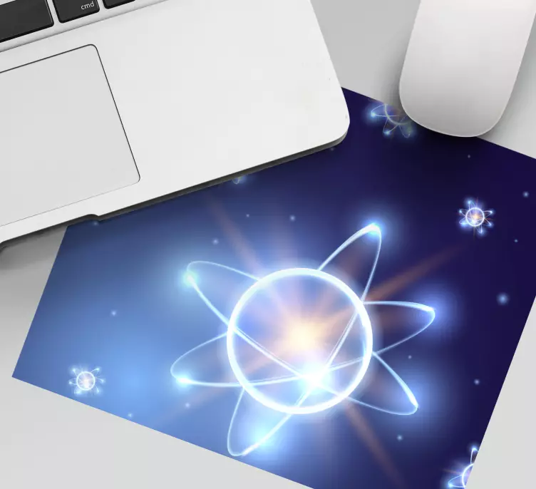 Tappetino mouse gaming luce di particelle atomiche - TenStickers