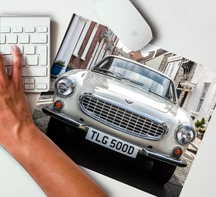 Tappetino mouse originale anteriore auto classica - TenStickers