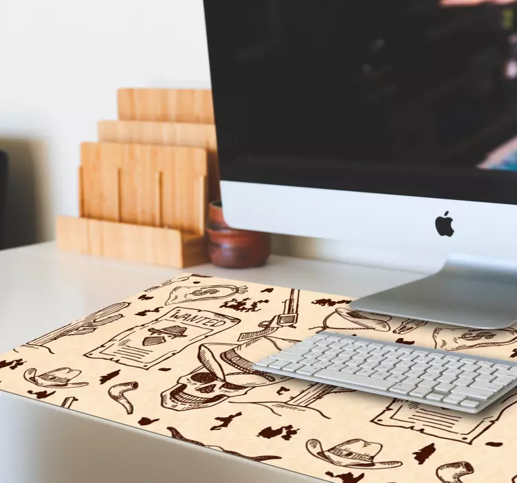 Tappetino mouse originale manifesto vintage - TenStickers
