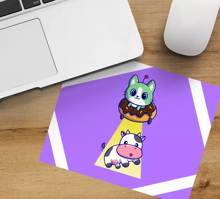 Tappetino mouse originale statuette incantevoli - TenStickers