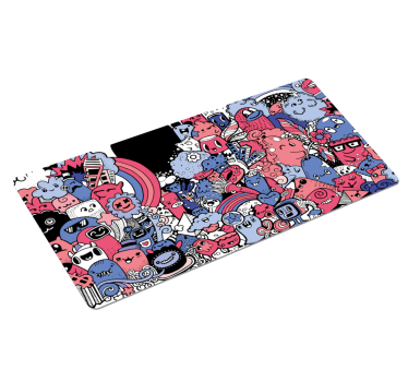 Tappetino per mouse in vinile fantasy anime - TenStickers