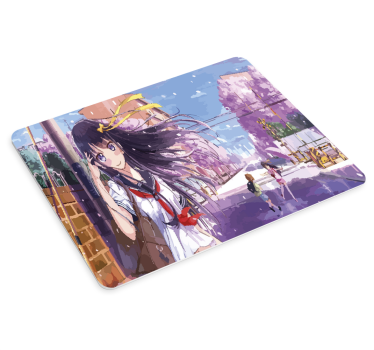 Tappetino mouse anime scena personaggi anime - TenStickers