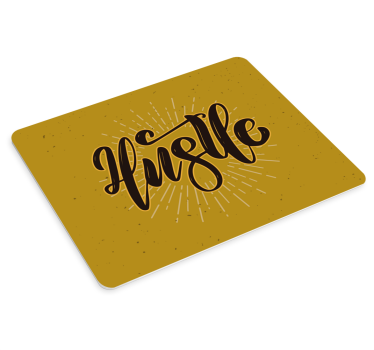 Tappetino mouse con frase citazione motivazionale - TenStickers