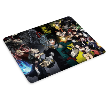 Tappetino per mouse anime La mia accademia degli eroi - TenStickers
