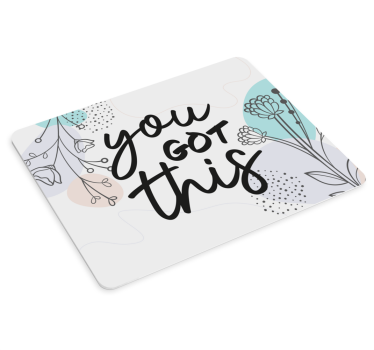 Tappetino mouse con frase L'hai capito - TenStickers