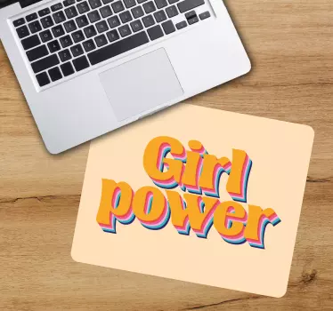 Tappetino mouse con frase messaggio motivante - TenStickers